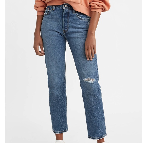 Levi's Denim - Levi’s 501 cropped jeans